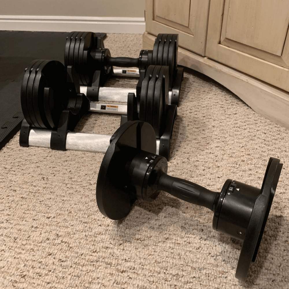 Adjustable Dumbbell Weight Set: image 6