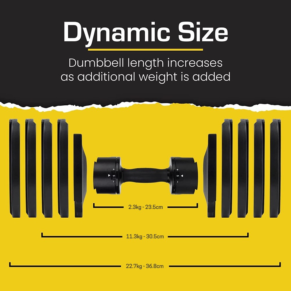 Adjustable Dumbbell Weight Set: image 7