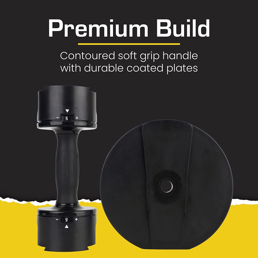 Adjustable Dumbbell Weight Set: image 9